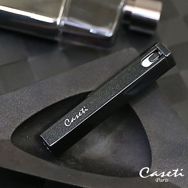 Caseti 法國時尚幾何香水分裝瓶(黑) 3.1ML 約噴40次