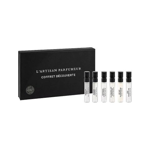 L'Artisan Parfumeur 探索小香禮盒組2mlx6入(冥府之路/黑莓謬思/布列塔尼的空氣/尋找蝴蝶/橙樹林故事/苦戀狂艾)