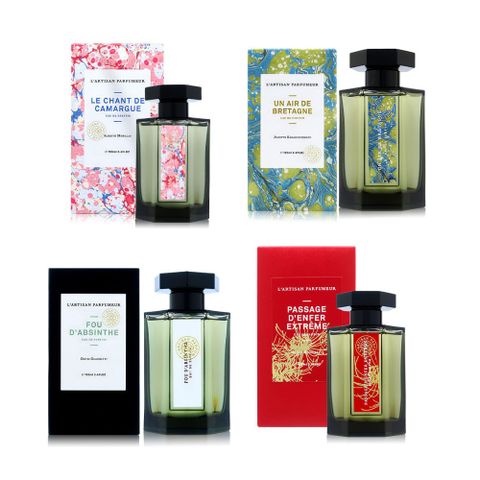 L'Artisan Parfumeur 阿蒂仙之香 淡香精100ml (冥府之路/布列塔尼的空氣/狂戀苦艾/卡瑪爾格頌歌) 國際航空版