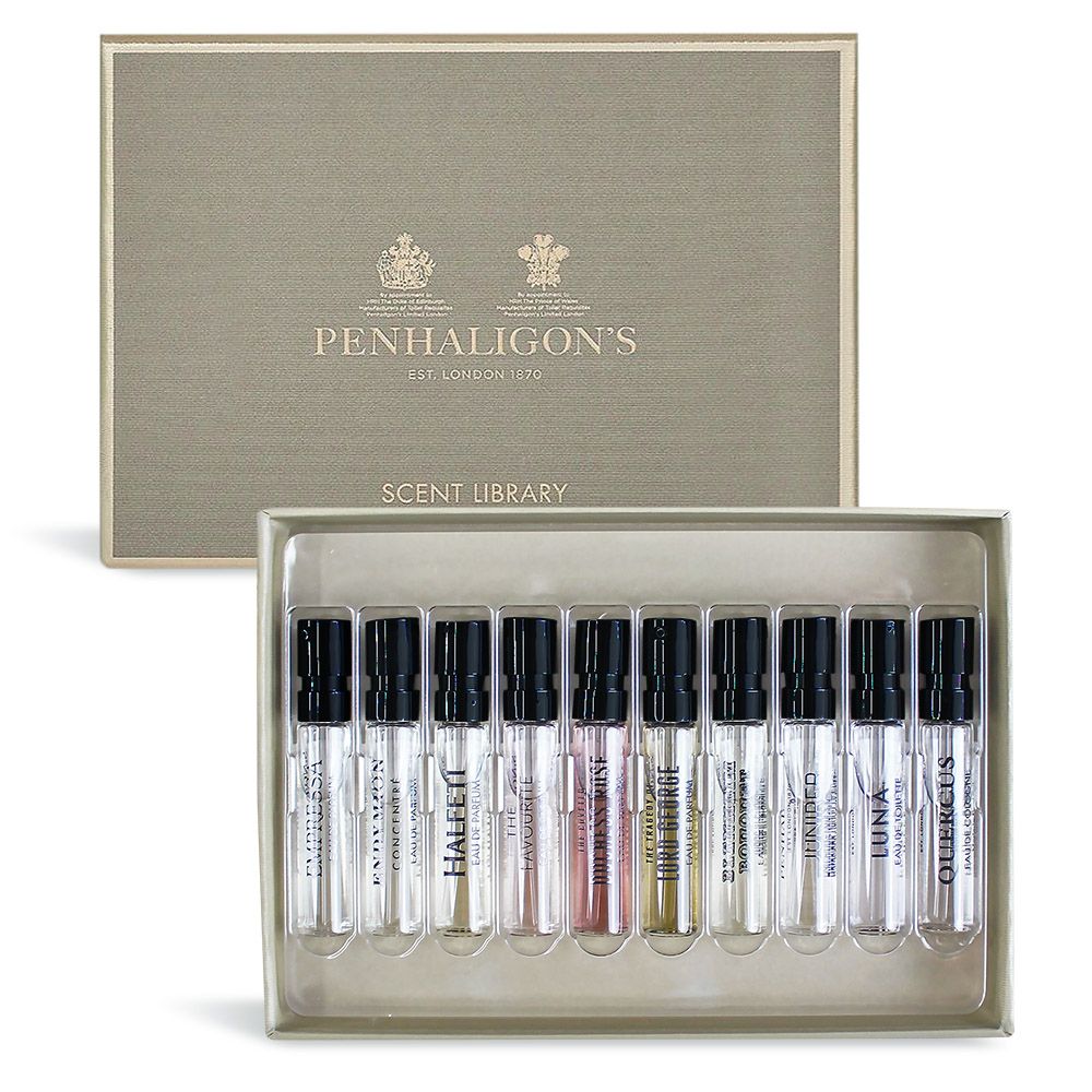 PENHALIGON'S 潘海利根 PENHALIGONS  香氛圖書館禮盒 Scent Library(2mlX10)噴式-香水航空版