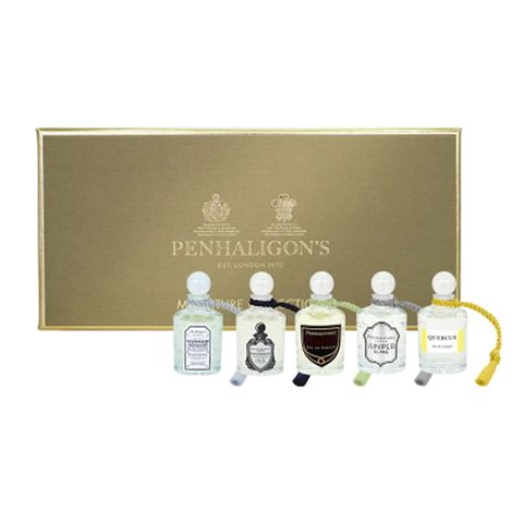【Penhaligon’s 潘海利根】紳士系列香水禮盒 5ml*5 (黑玫瑰/布倫海姆/牧羊少年/琴酒/皇家橡樹)