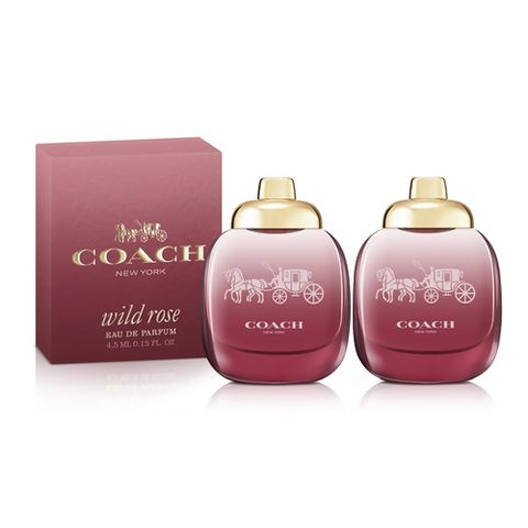 COACH 蔻馳 wild rose 曠野玫瑰淡香精 4.5ml 沾式小香 *2入組