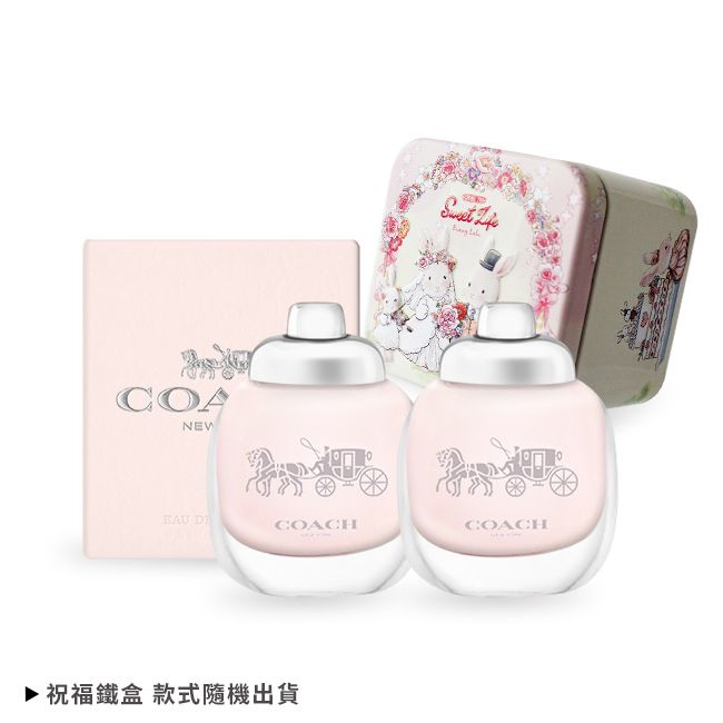 COANEW  EAU COACHCOACH▶ 祝福鐵盒 款式隨機出貨