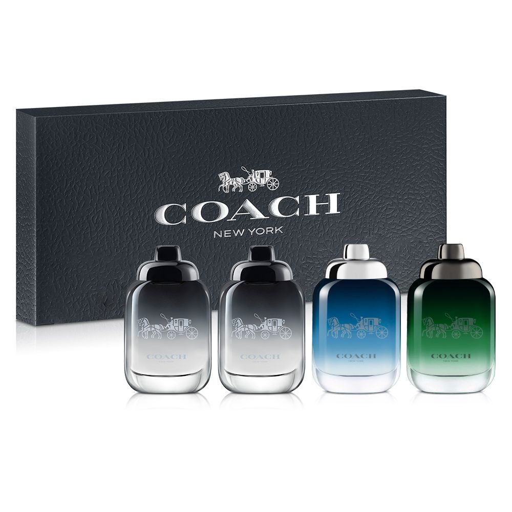 COACH 蔻馳  迷你男性香氛組(4.5ml*4入)