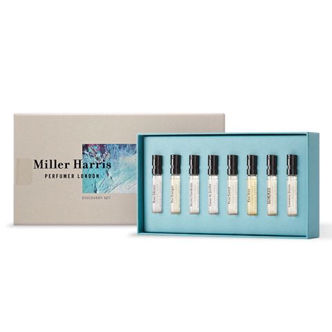 Miller Harris 旅行體驗禮盒[伯爵+玫瑰等](2mlX8)-香水航空版