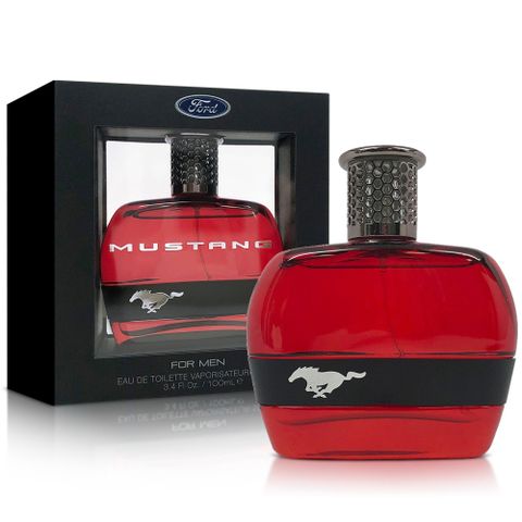 FORD MUSTANG 福特野馬 美式傳奇經典男性淡香水 100ml (Red)