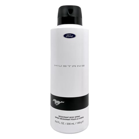 FORD MUSTANG 福特野馬 美式傳奇白鑽男性體香身體噴霧 200ml (White)