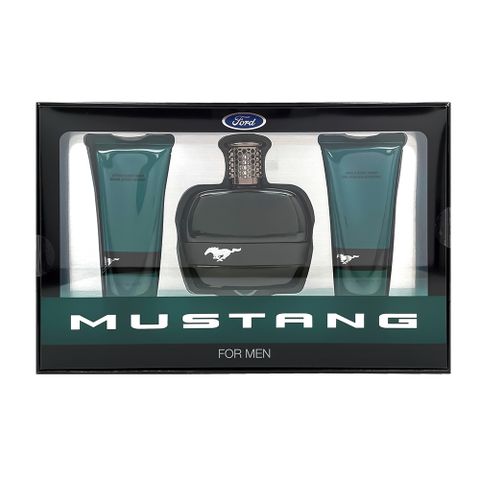 FORD MUSTANG 福特野馬美式傳奇綠鑽男性淡香水禮盒