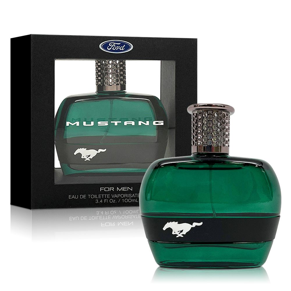 FORD MUSTANG 福特野馬   美式傳奇綠鑽男性淡香水(100ml)