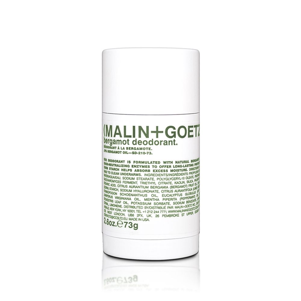 MINGOETbergamot deodorant  L BERGMOTEBERGAMOT SD210-73DEODORANT IS FORMULATED WITH NATURAL -NTRALIZING ENZYMES  OFFER LONG-LASTING  TO AN UNDERARMS. INGREDIENTSINGREDIENTS  STARCH HELPS ABSORB EXCESS MOISTURE.  FERMENT TRIETHYL CITRATE   AL SODIUM STEARATE PYGLYCERYL-10  A STARCH SODIUM HYALURONATE CITRUS  LE  CITRUS AURANTIUM BERGAMIA (BERGAMOT)  OL SCHOENANTHUS OIL EUCALYPTUS  LEAF OIL POTASSIUM SORBATE SODIUM  VIRGINIANA OIL, MENTHA PIPERITA ( A DISTRIBUTED BY PAR MALINGOETZ  YORK, NY 10001, TEL +1 212 244 7771   LONDON,  2FX, UK, 26 PEMBROKE ST   EU MADE IN USAC