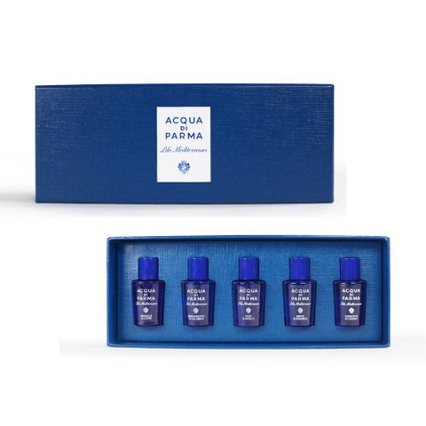 ACQUA DI PARMA 帕爾瑪之水 藍色地中海系列小香禮盒組 5mlx5入