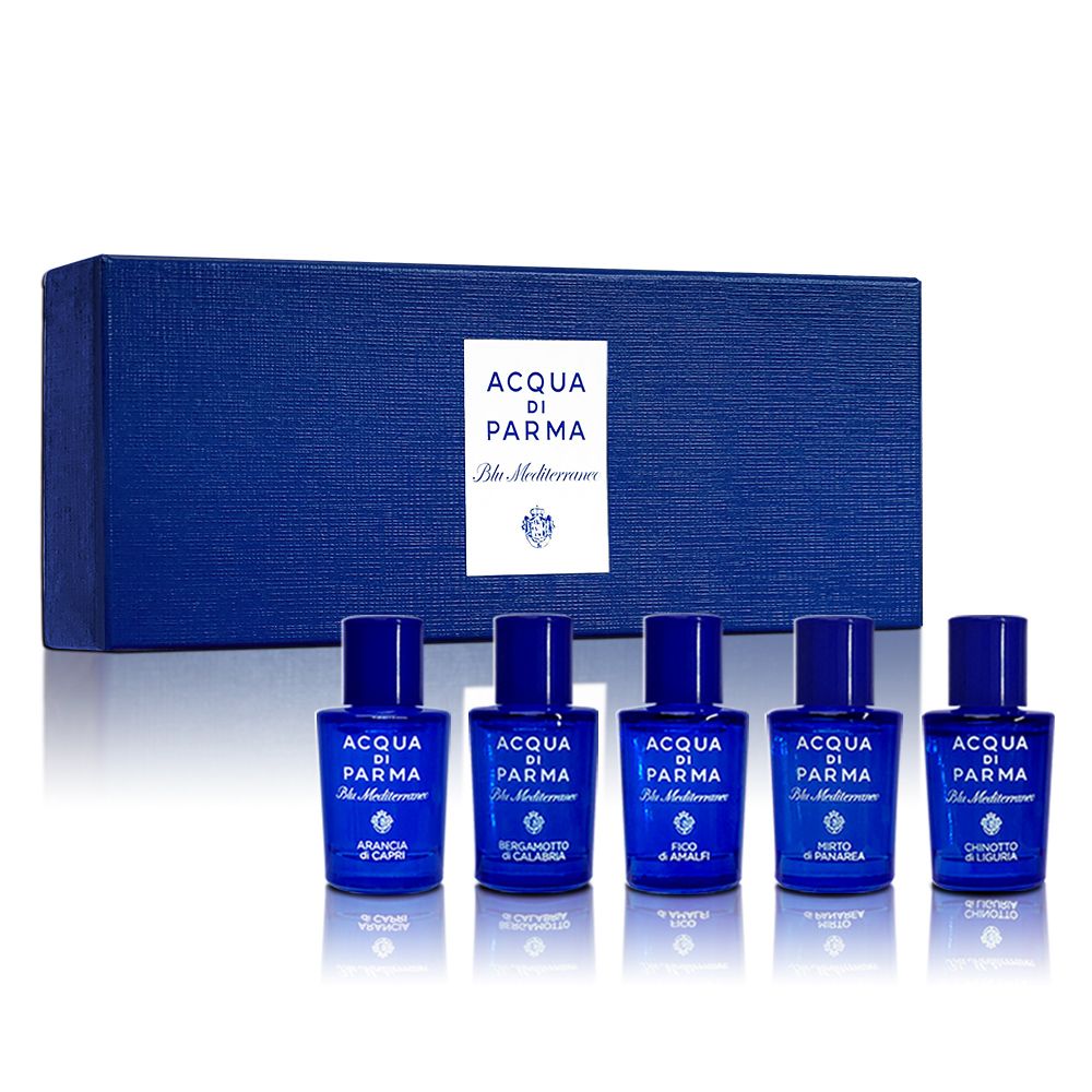 ACQUA DI PARMA 帕爾瑪之水藍色地中海系列香水禮盒5MLX5入沾式小香