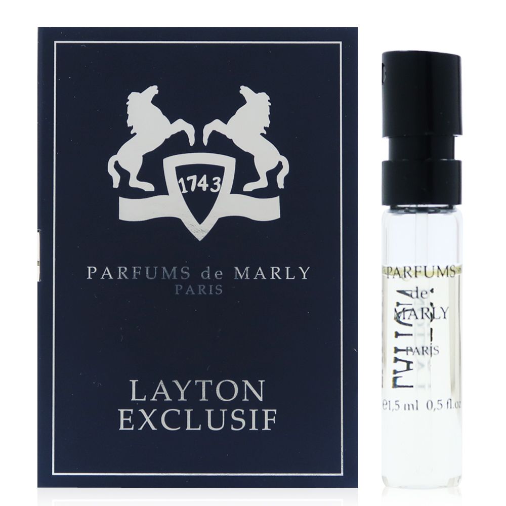 PARFUMS DE MARLY 瑪爾利 Parfums De Marly 瑪爾利 Layton Exclusif 林頓獨家淡香精 EDP 1.5ml