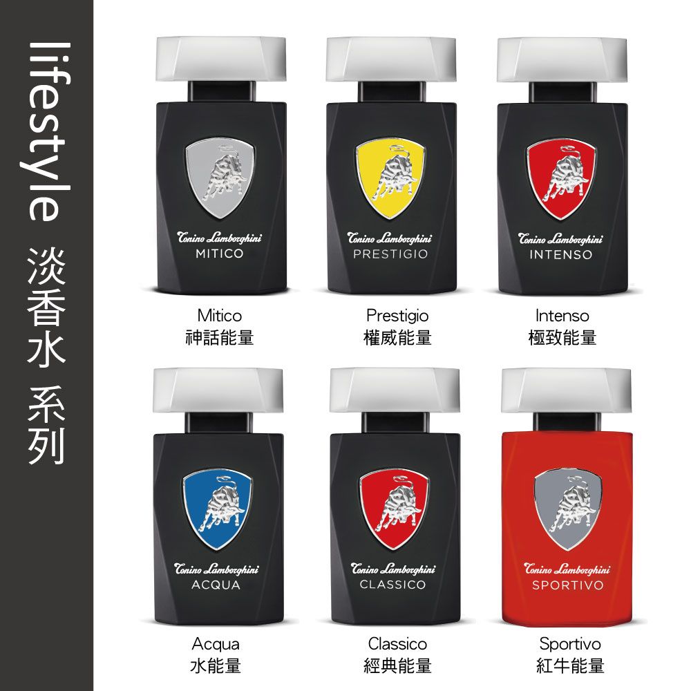 藍寶堅尼 【福利品】Lamborghini  神話能量男性淡香水 125ml (Mitico)