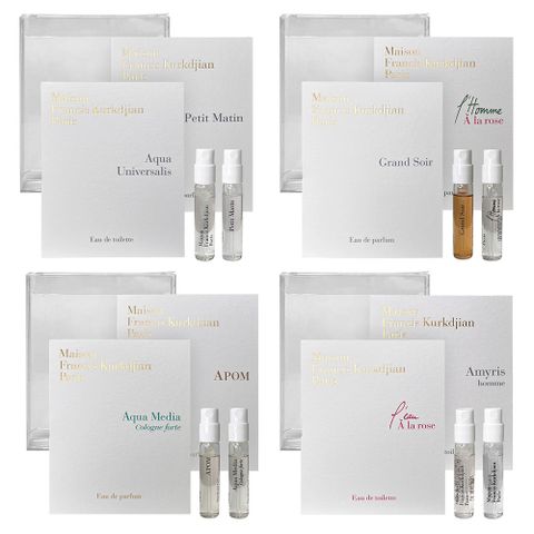 Maison Francis Kurkdjian︱MFK 針管禮盒組 - 2ml 針管 x 2入組 - 多款任選