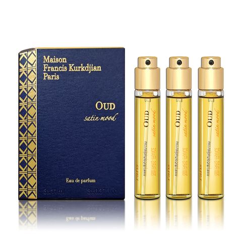 Maison Francis Kurkdjian MFK Oud Satin Mood 絲緞情懷淡香精禮盒 11MLX3入