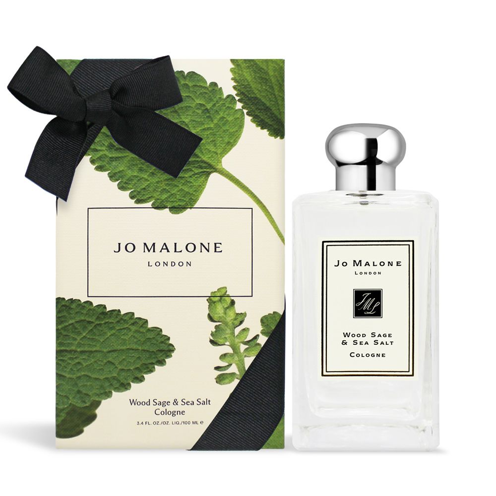 Jo Malone 鼠尾草與海鹽香水(100ml)-手繪花盒限量包裝版-國際航空版