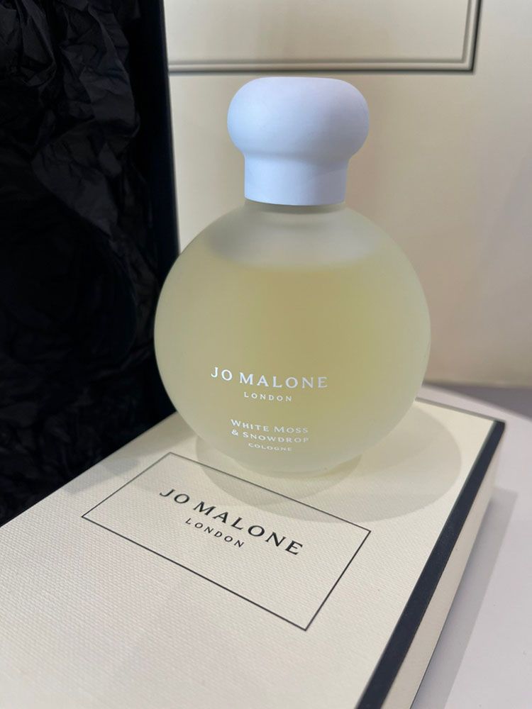 Jo Malone  白苔與雪花蓮香水 White Moss & Snow Drop 白色聖誕特別版香水 100ml 含禮盒+提袋 (英國倫敦空運)