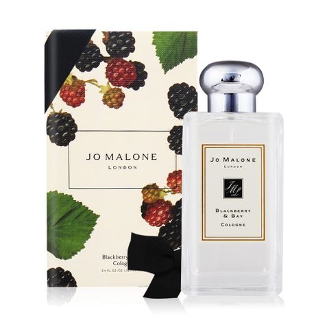 Jo Malone 黑莓子與月桂葉香水 Blackberry & Bay 100ml手繪花盒限量包裝-國際航空版