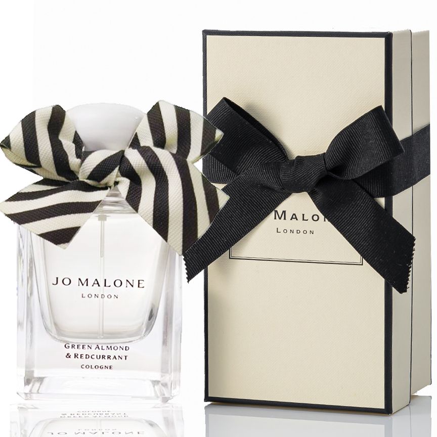 Jo Malone 綠杏仁與紅醋栗Green Almond & Redcurrant香水(50ml) 附原廠緞帶提袋+緞帶盒裝(台灣專櫃中文標正貨)