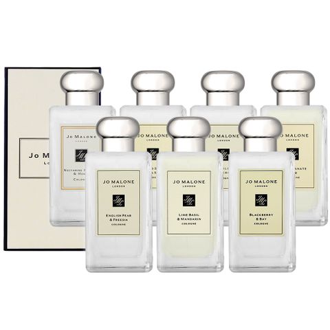 Jo Malone 香水 100ml 多款任選(英國梨與小蒼蘭/鼠尾草與海鹽/藍風鈴/青檸羅勒與柑橘/黑莓子與月桂葉/ 黑石榴)