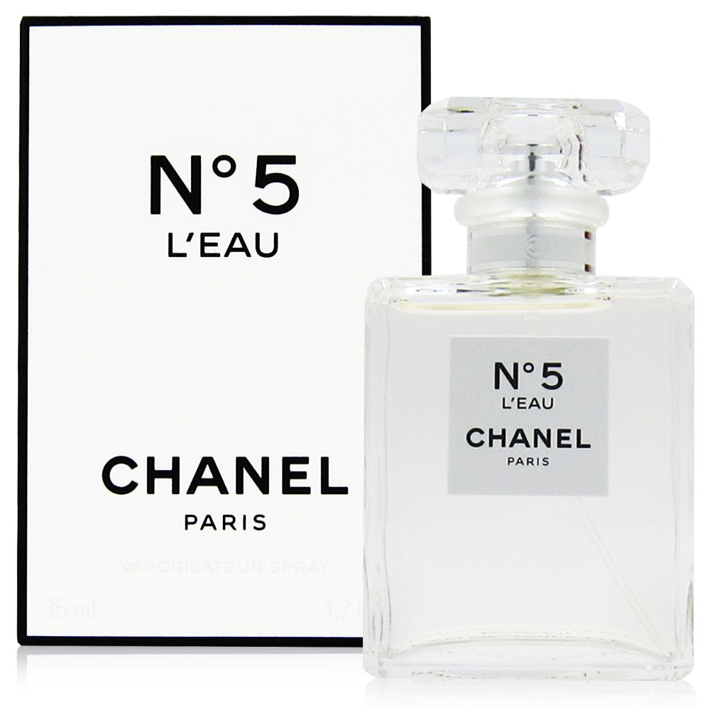 Chanel 香奈兒N°5 L'Eau 清新晨露淡香水EDT 35ml - PChome 24h購物