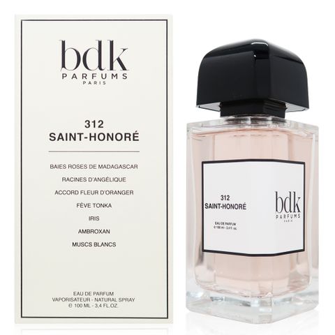 Bdk Parfums 312 Saint-Honoré 聖特諾黒312淡香精 EDP 100ml