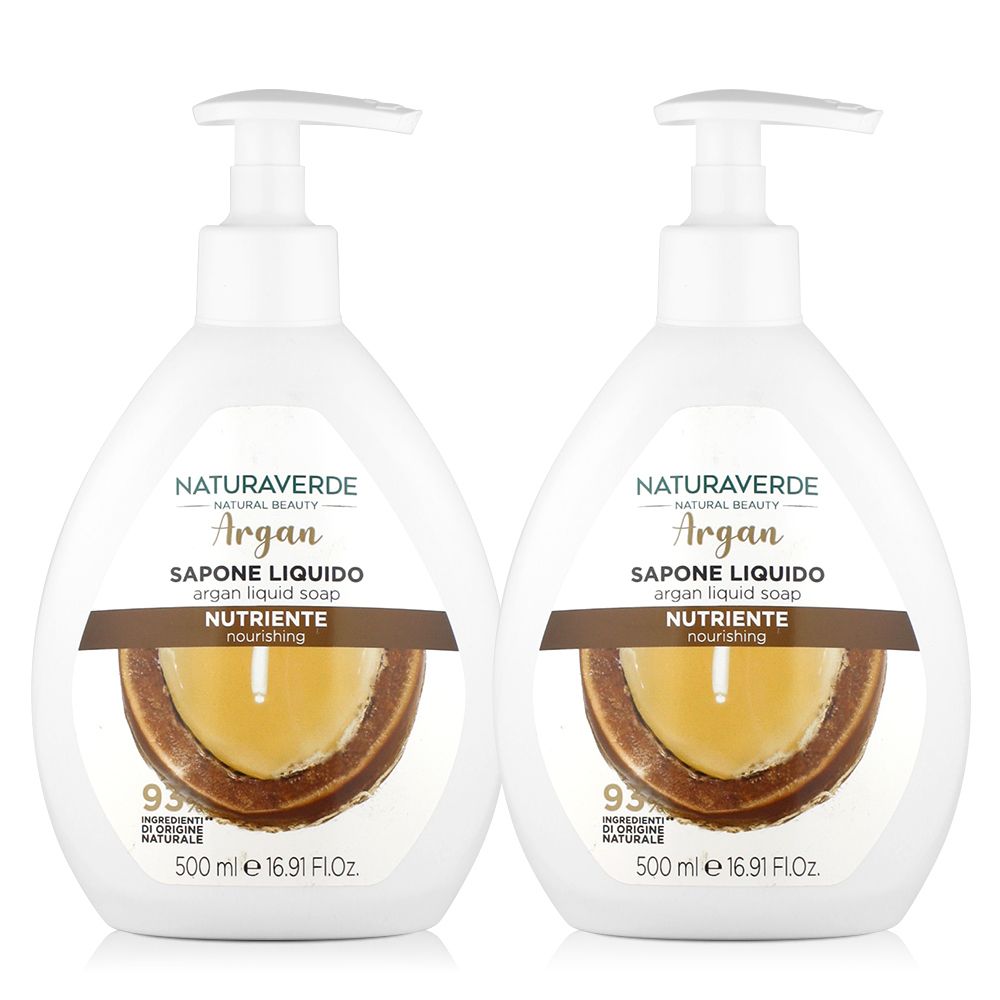  NATURAVERDE 摩洛哥堅果油沐浴凝露(500ml)X2入