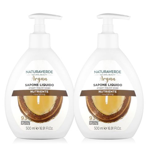 NATURAVERDE 摩洛哥堅果油沐浴凝露(500ml)X2入