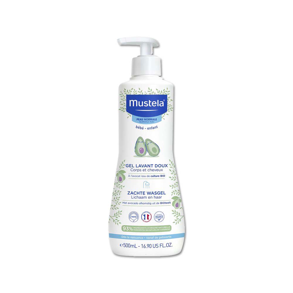 MUSTELA 慕之恬廊 法國-洗髮沐浴乳500ml/瓶(一般膚質適用,溫和滋潤多慕雙潔乳,柔嫩護膚洗沐凝露,慕之幼無淚配方潔膚露)