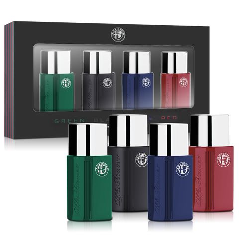 Alfa Romeo 愛快羅密歐 經典小香水禮盒4入組(15ml*4入)