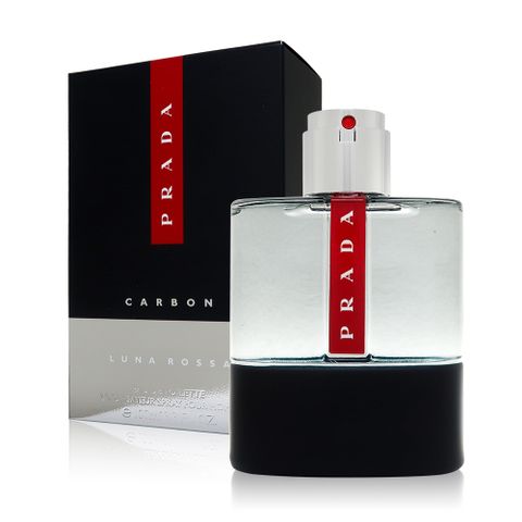 PRADA 普拉達 Luna Rossa Carbon 卓越勁黑男性淡香水 EDT 100ml