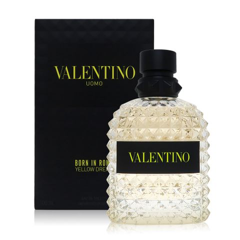 Valentino 范倫鐵諾 Uomo Born In Roma 訂製羅馬 Yellow Dream 男性淡香水 EDT 100ml