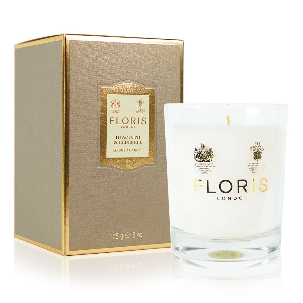 Floris  風信子和藍風鈴香氛蠟燭 175G