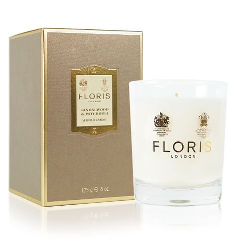 Floris 【福利品】 檀香和廣藿香香氛蠟燭 175G