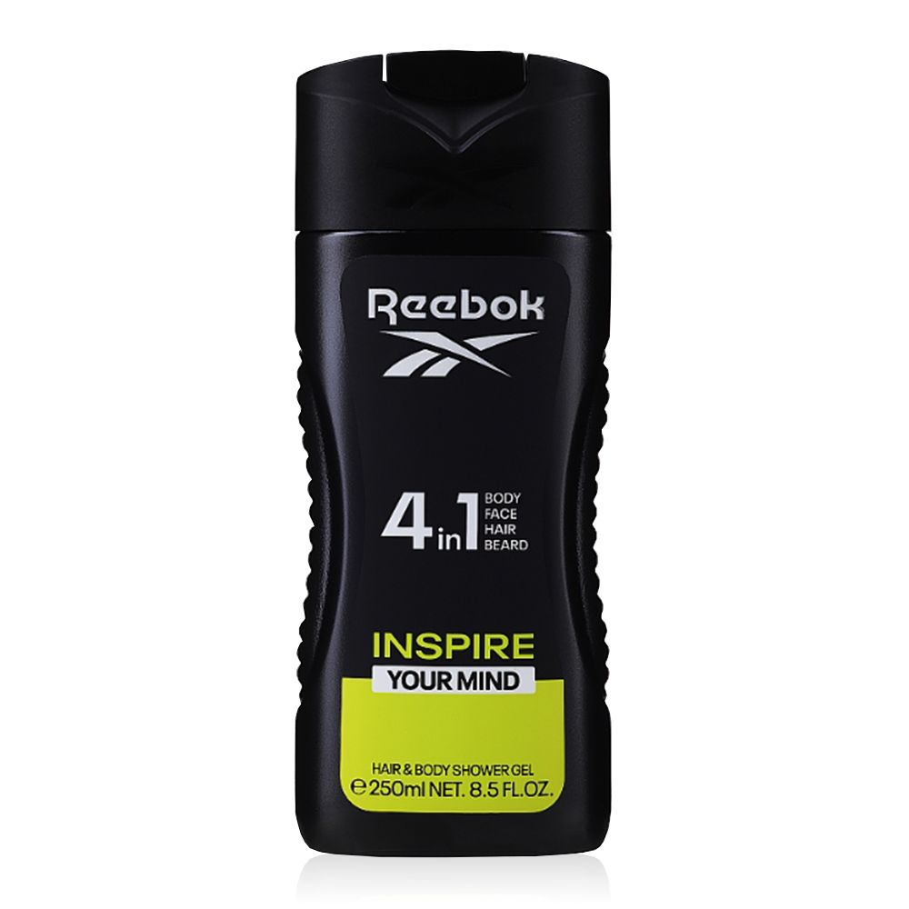 Reebok 超越自我男性4合1全能洗髮沐浴膠 250ml (INSPIRE)