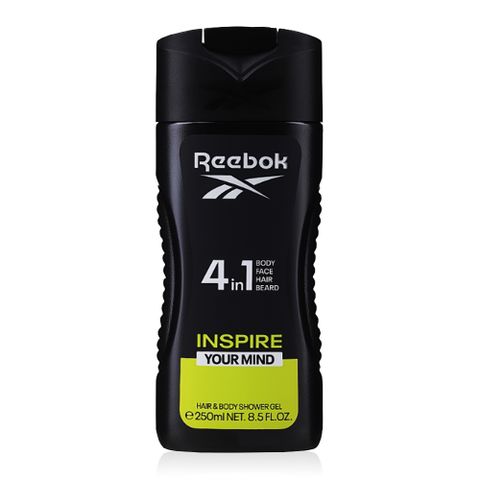 Reebok 超越自我男性4合1全能洗髮沐浴膠 250ml (INSPIRE)