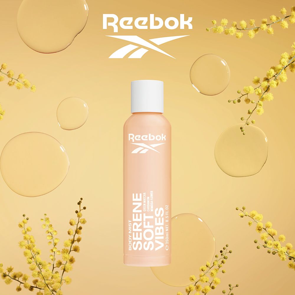 Reebok 水漾青春活膚保濕噴霧 250ml(含羞草與小荳蔻) (VIBES)