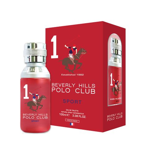 B.H.POLO 比佛利保羅 紅色馬球騎士精神男性淡香水 100ml