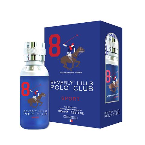 B.H.POLO 比佛利保羅 藍色馬球騎士精神男性淡香水 100ml