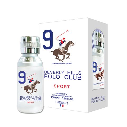 B.H.POLO 比佛利保羅 白色馬球騎士精神男性淡香水 100ml