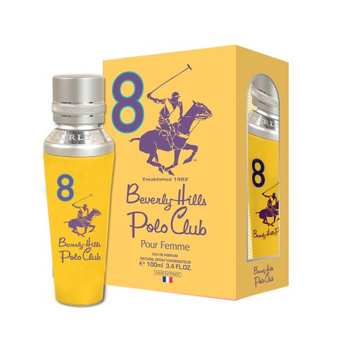 B.H.POLO 比佛利保羅 黃色馬球騎士精神女性淡香精 100ml