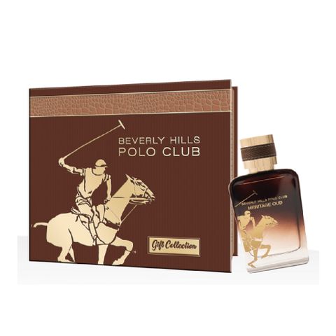 B.H.POLO 比佛利保羅 B.H. POLO  大地東方沉香男性淡香精禮盒-豪華精裝版(HERITAGE OUD)