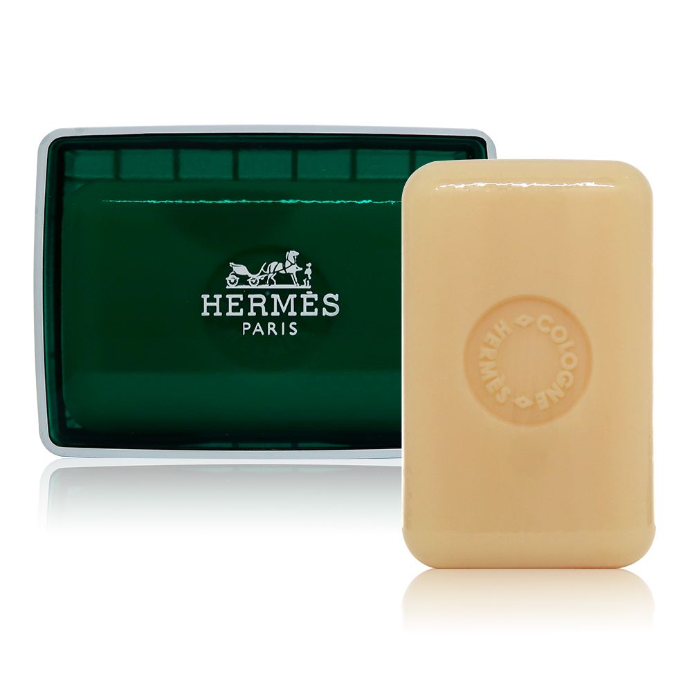 HERMES 愛馬仕  D'Orange Verte 橘綠之泉香皂 50g (附皂盒)