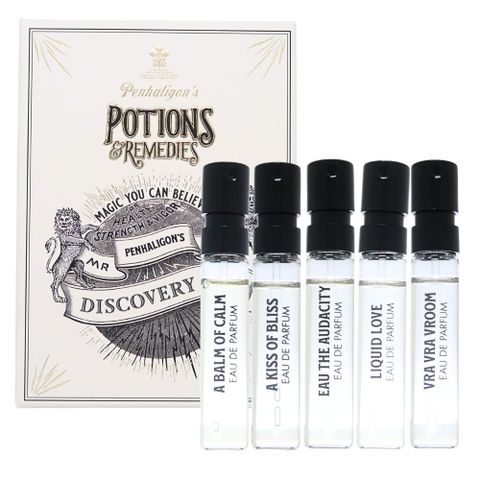 PENHALIGON'S 潘海利根 Potions & Remedies 魔藥系列香氛針管禮盒 2ml x5
