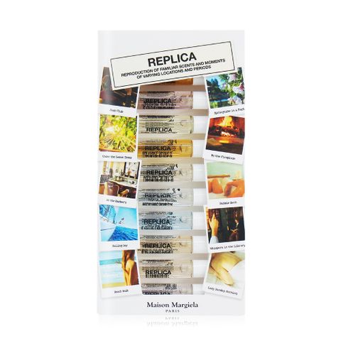 Maison Margiela REPLICA 記憶香水小香禮盒[週日早晨+爵士+檸檬樹下+春日公園等](2mlX10)-新版-國際航空版