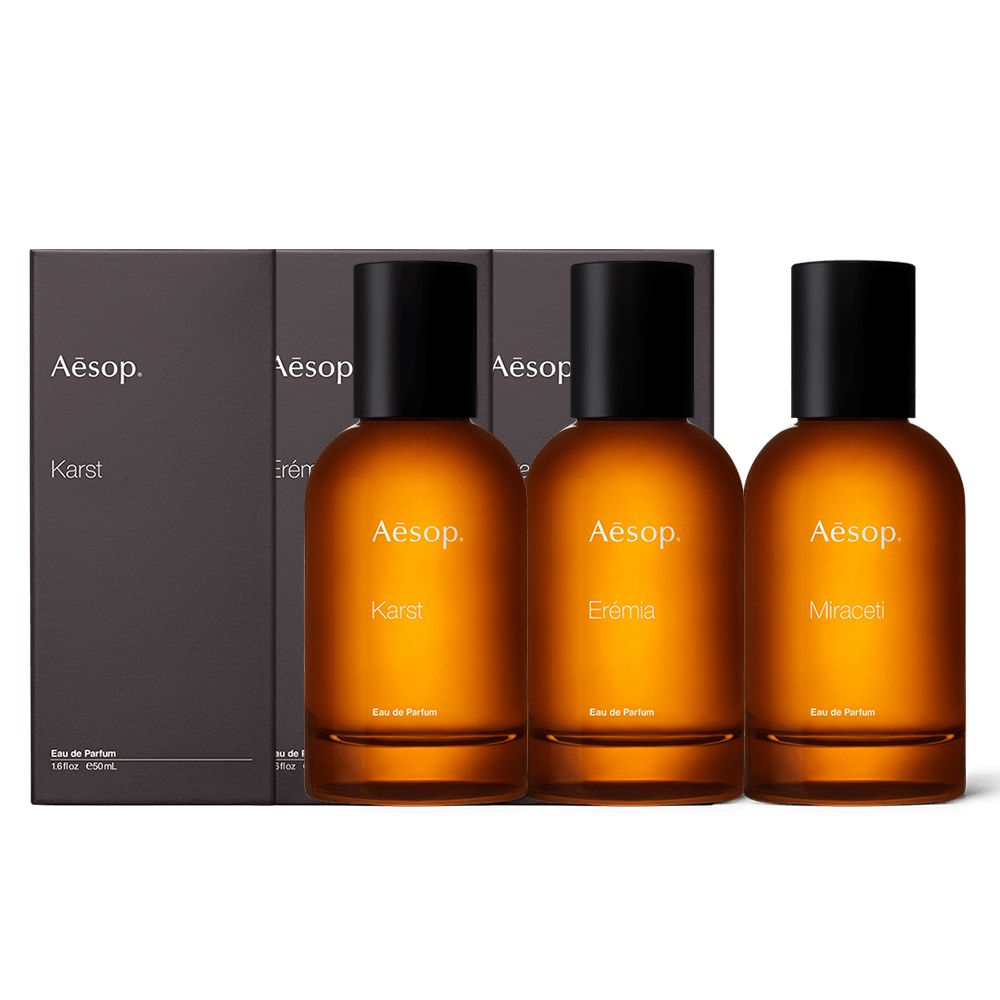 AESOP 虛實之境系列香水50ml 任選 (艾底希思/喀斯特/格歐暮) 國際航空版