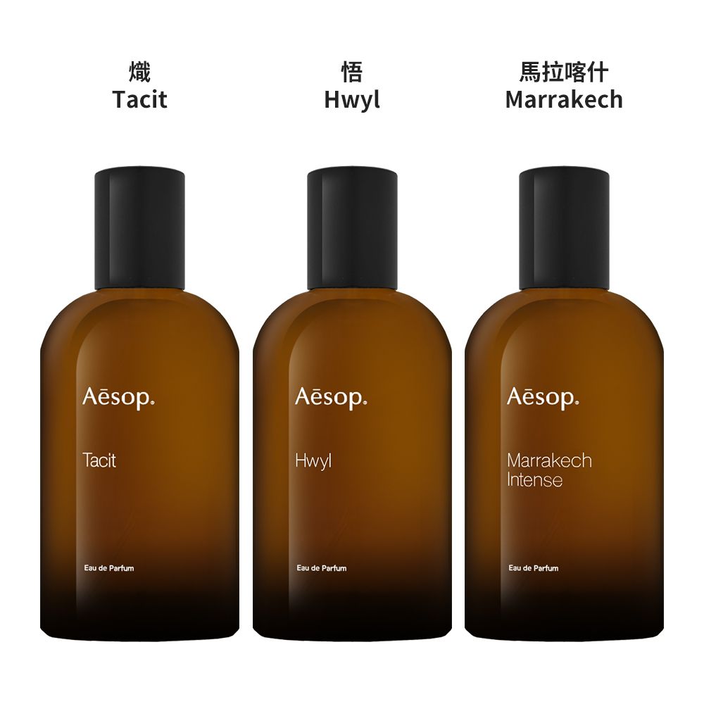 AESOP 悟香水/熾香水/馬拉喀什馥郁香水 100ml 三款任選 (國際航空版)
