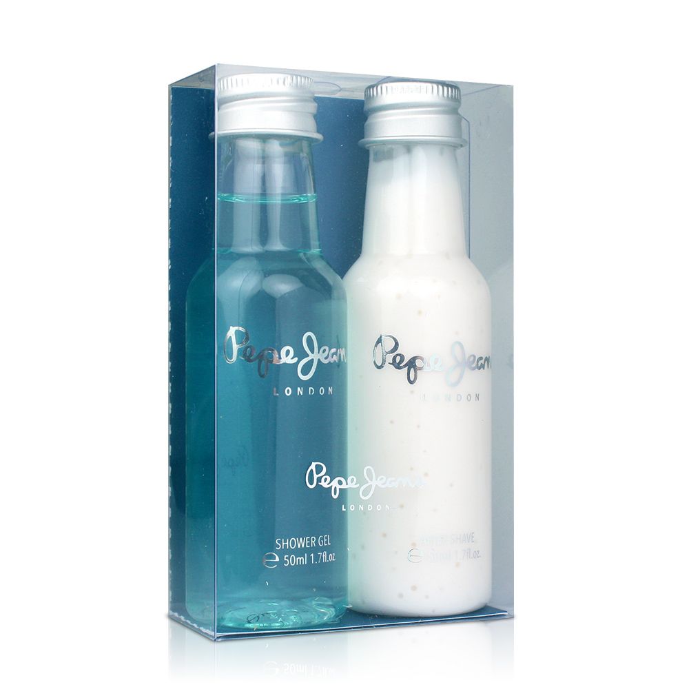 Pepe Jeans  紳士之夜 經典旅遊限定組(鬍後乳50ml+沐浴膠50ml)