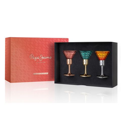 Pepe Jeans London 精緻奢華女性淡香水禮盒3入組(限量珍藏版)(淑女之夜/狂歡盛典/性慾海灘)
